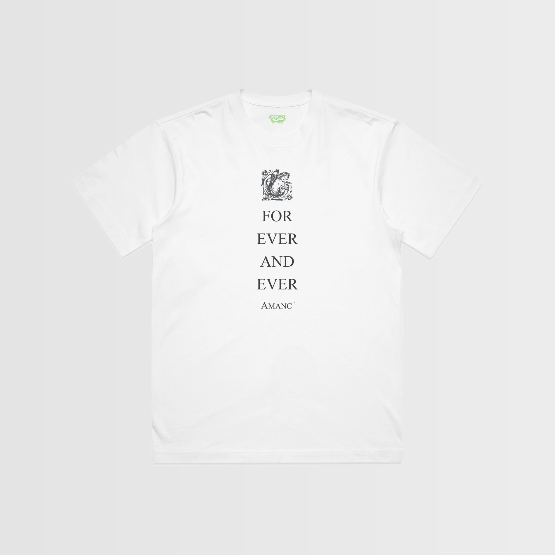 “For Ever and Ever” Manchester Graphic T-Shirt – Minimalist Streetwear Tee