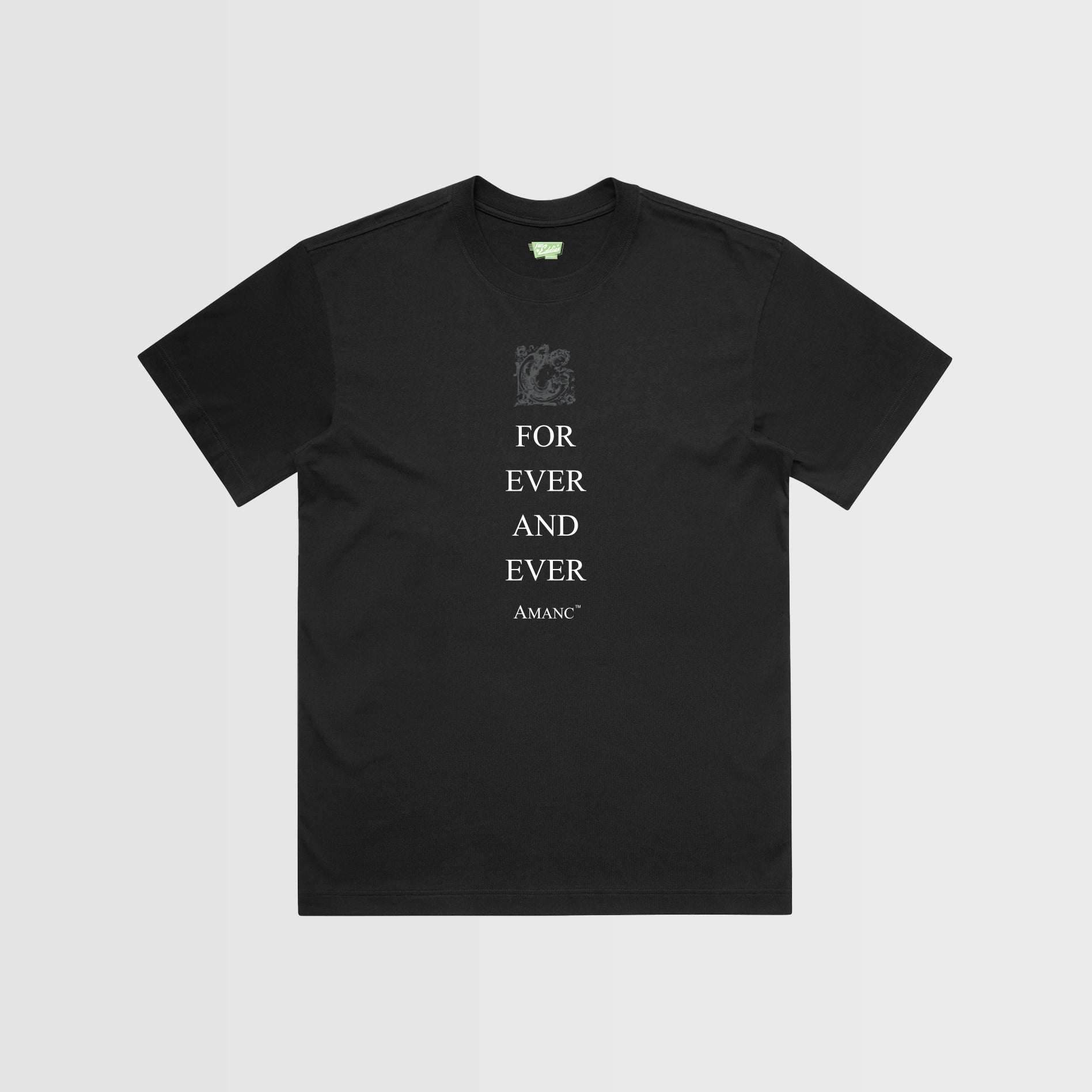 “For Ever and Ever” Manchester Graphic T-Shirt – Minimalist Streetwear Tee