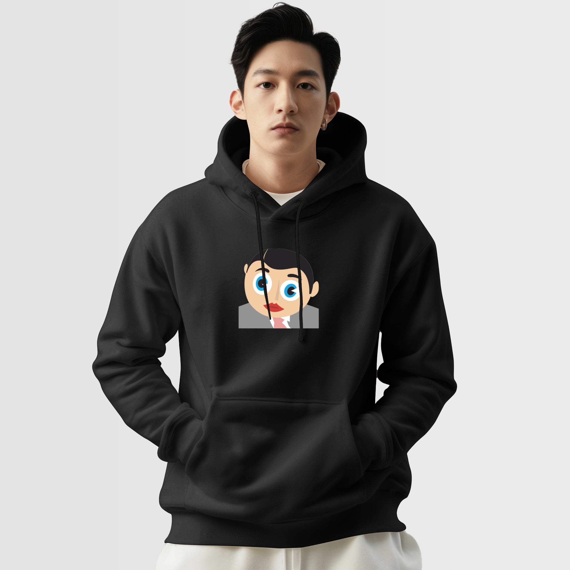 Cult Character Inspired Hoodie – Retro Cartoon Graphic Pullover