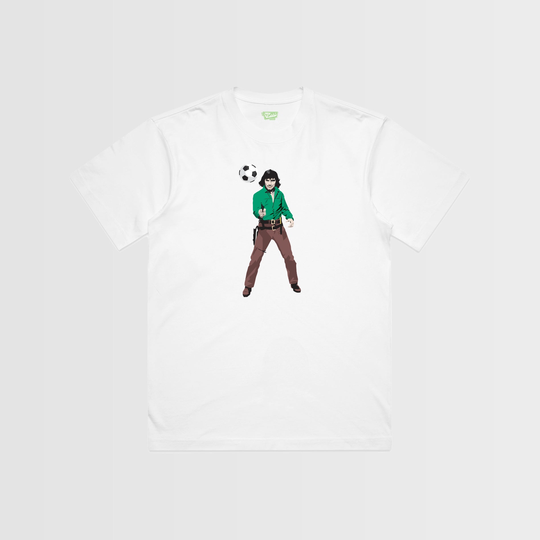 George Best Inspired Graphic T-Shirt – Retro Football Legend Tee