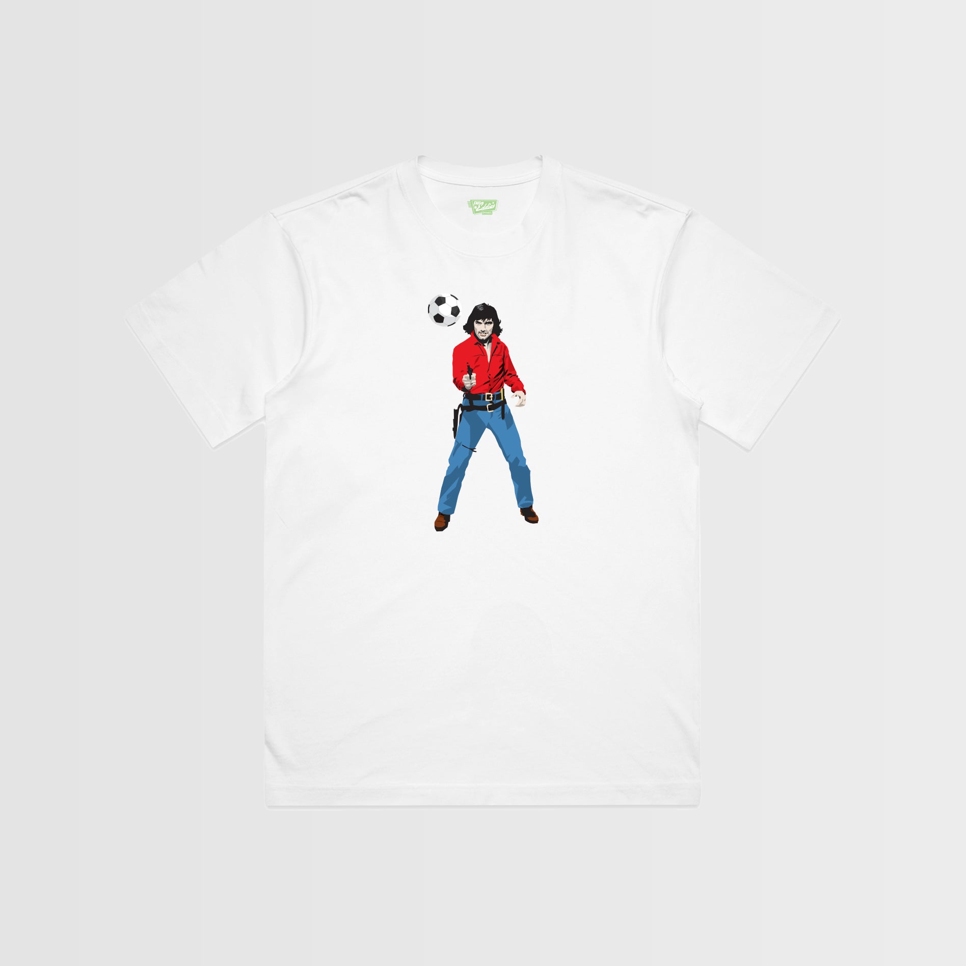 George Best Inspired Graphic T-Shirt – Retro Football Legend Tee