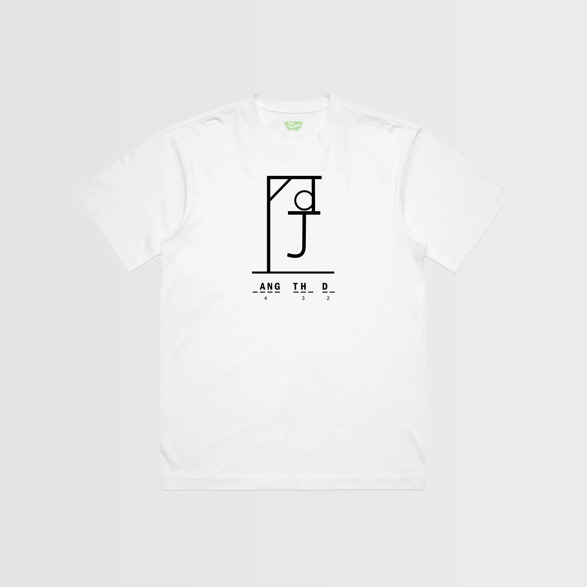 “Hang The DJ” Inspired Graphic T-Shirt – Retro Indie Music Puzzle Tee