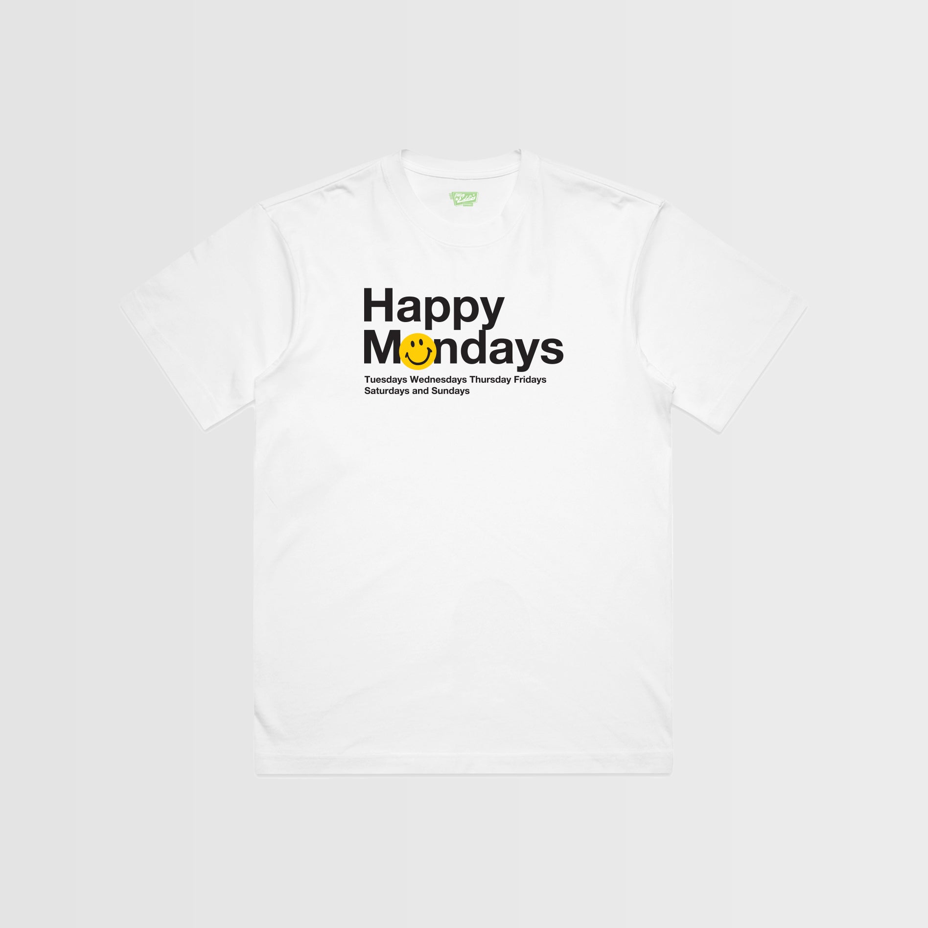 Happy Mondays Inspired Graphic T-Shirt – Madchester Retro Music Tee