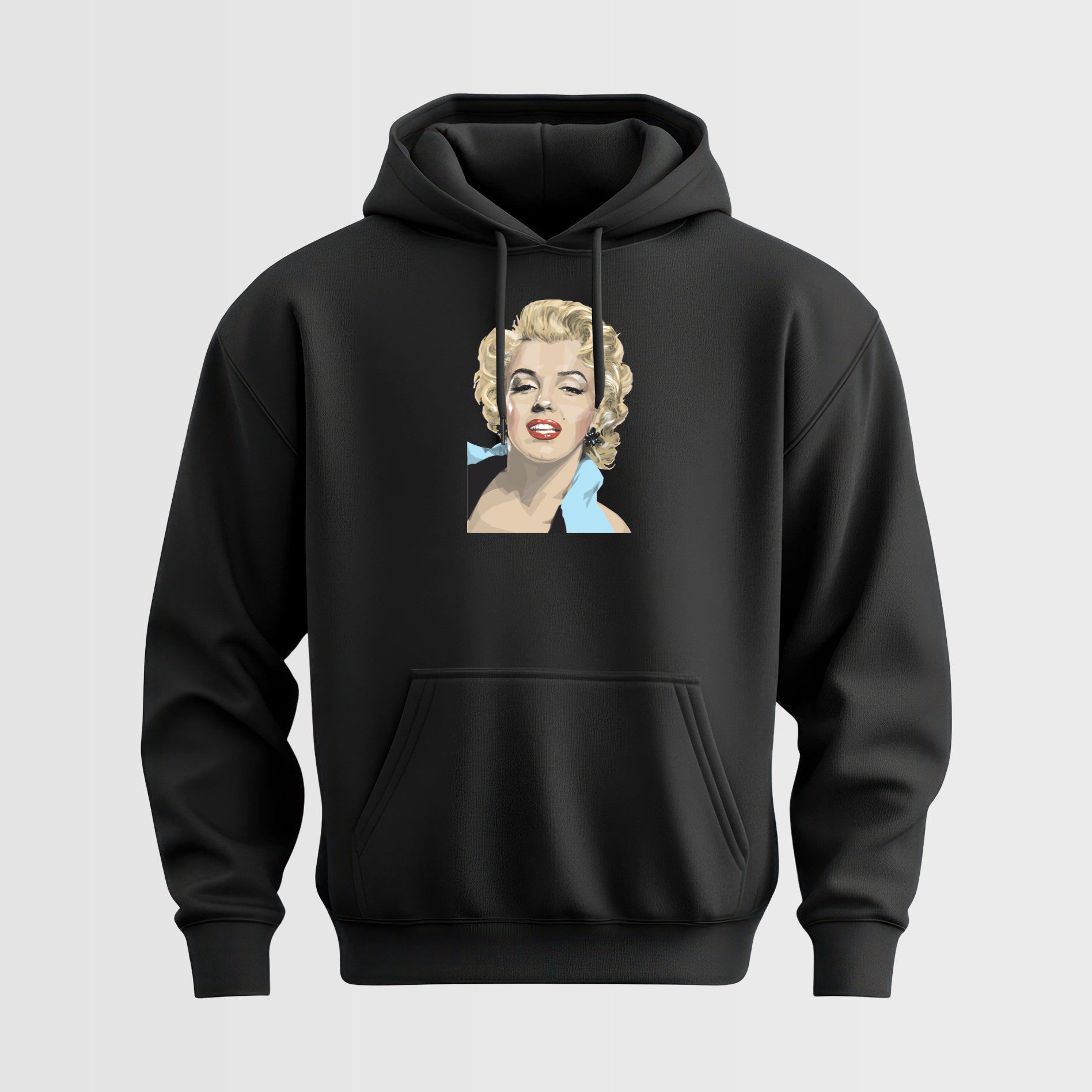 Hollywood Glamour Hoodie – Vintage Icon Pop Art Pullover