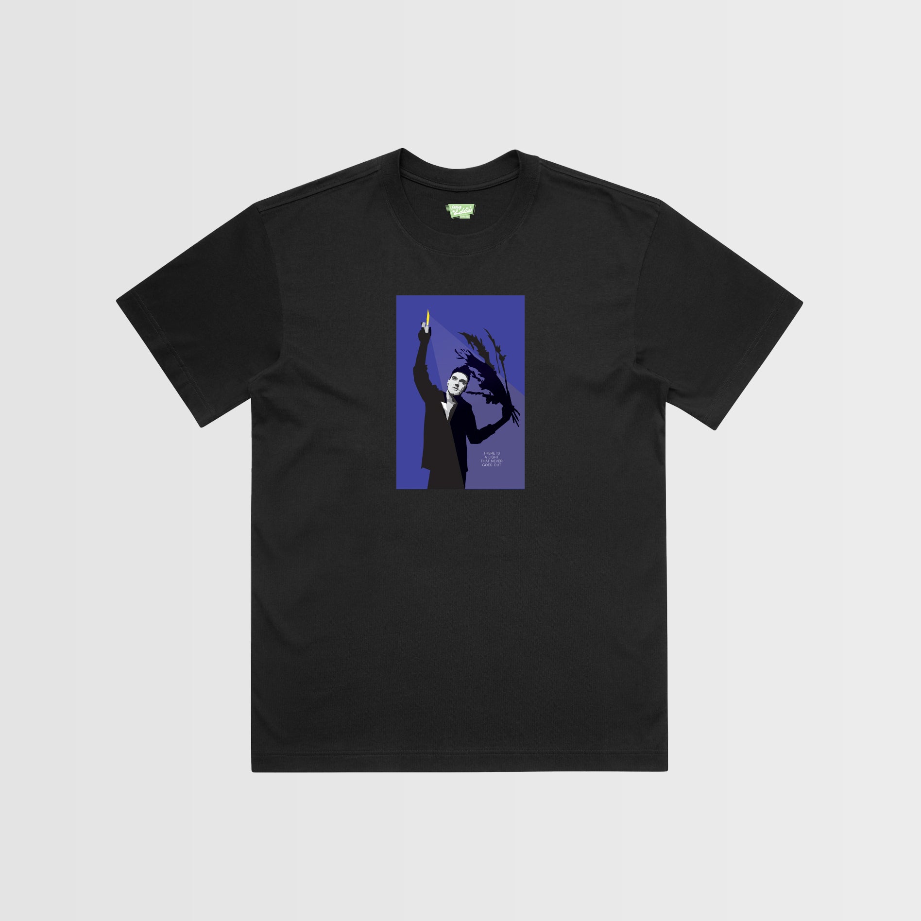 Morrissey Graphic T-Shirt – Retro “There Is A Light That Never Goes Out” Inspired Tee