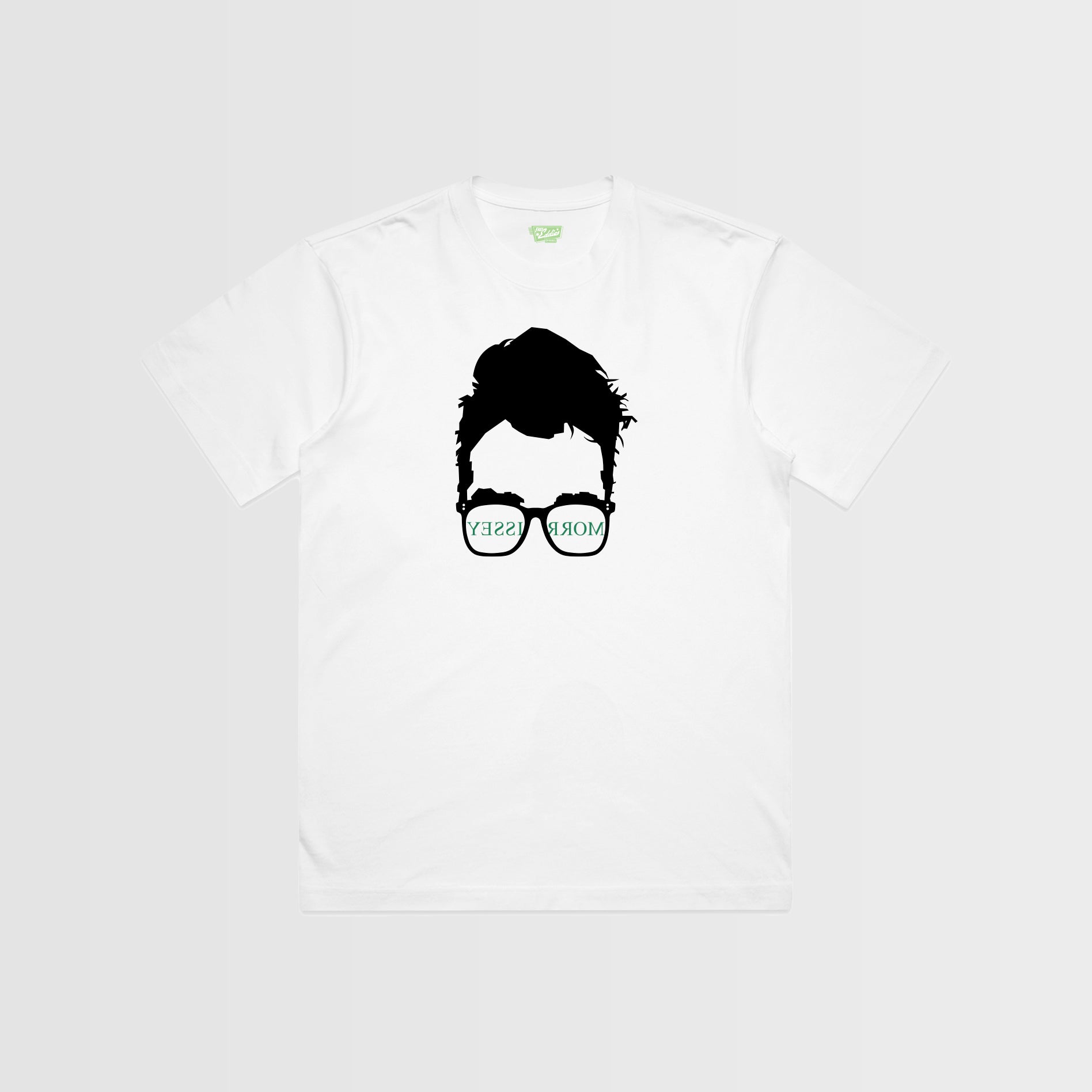 Morrissey Silhouette Graphic T-Shirt – Retro Indie Music Icon Tee