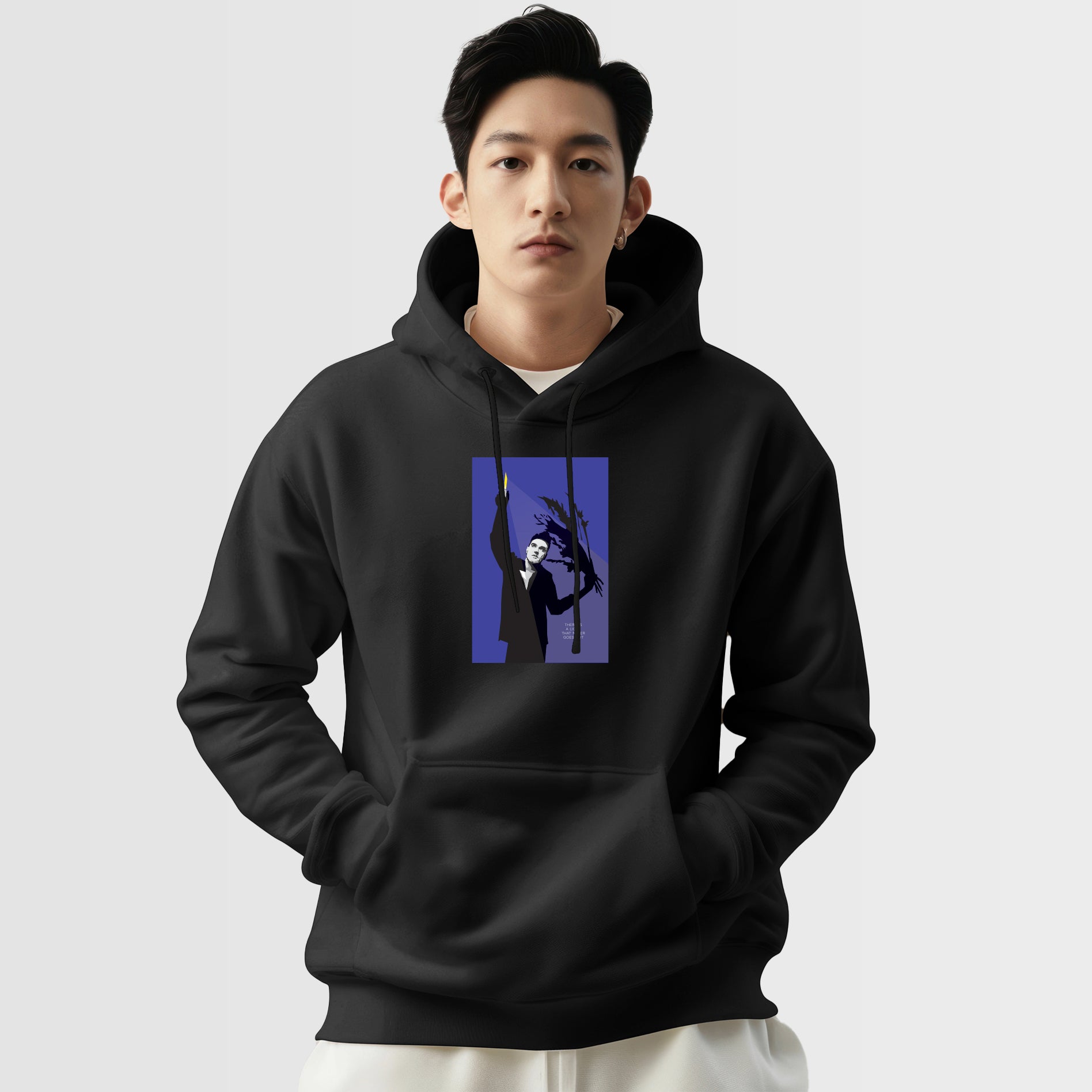“There Is a Light” Graphic Hoodie