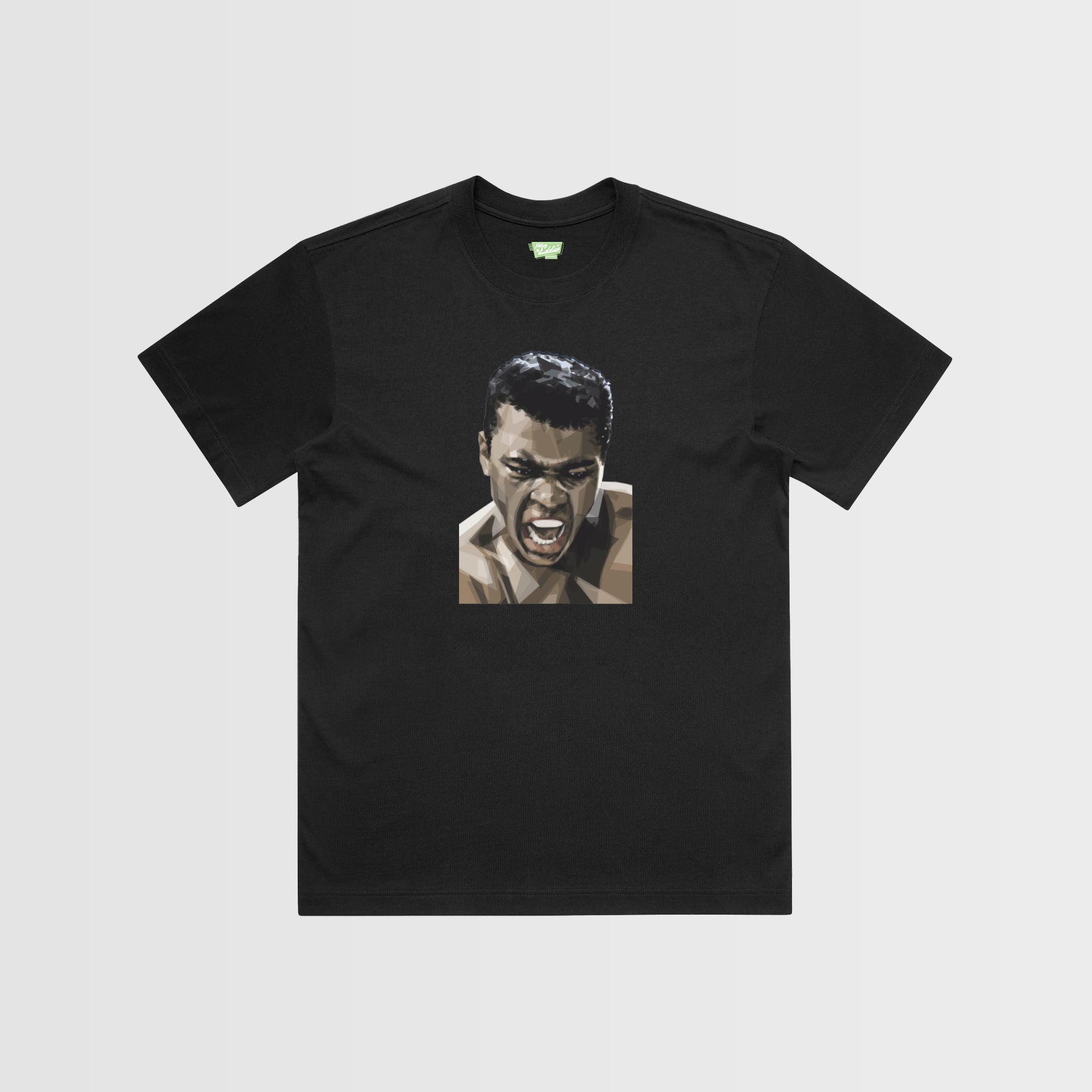 Retro Boxing Champion Graphic T-Shirt – Vintage Fighter Power Pose Tee