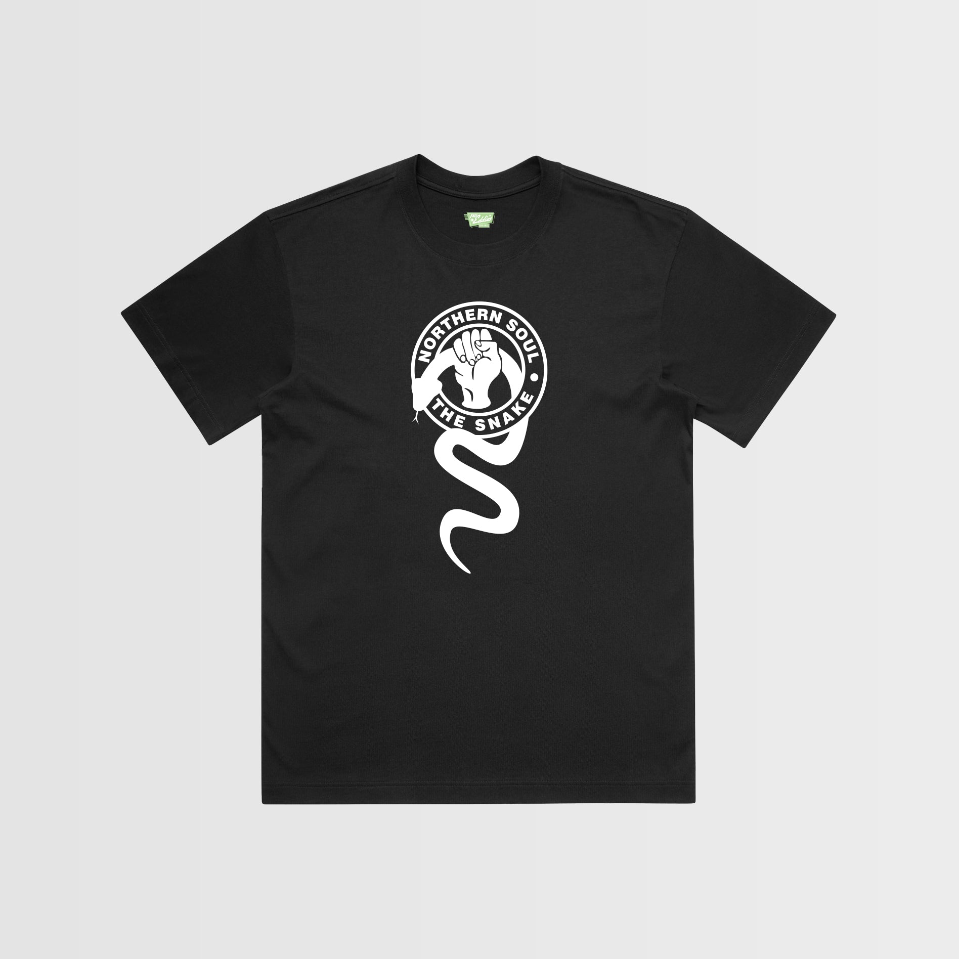 Northern Soul “The Snake” Graphic T-Shirt – Retro Soul Music Tee