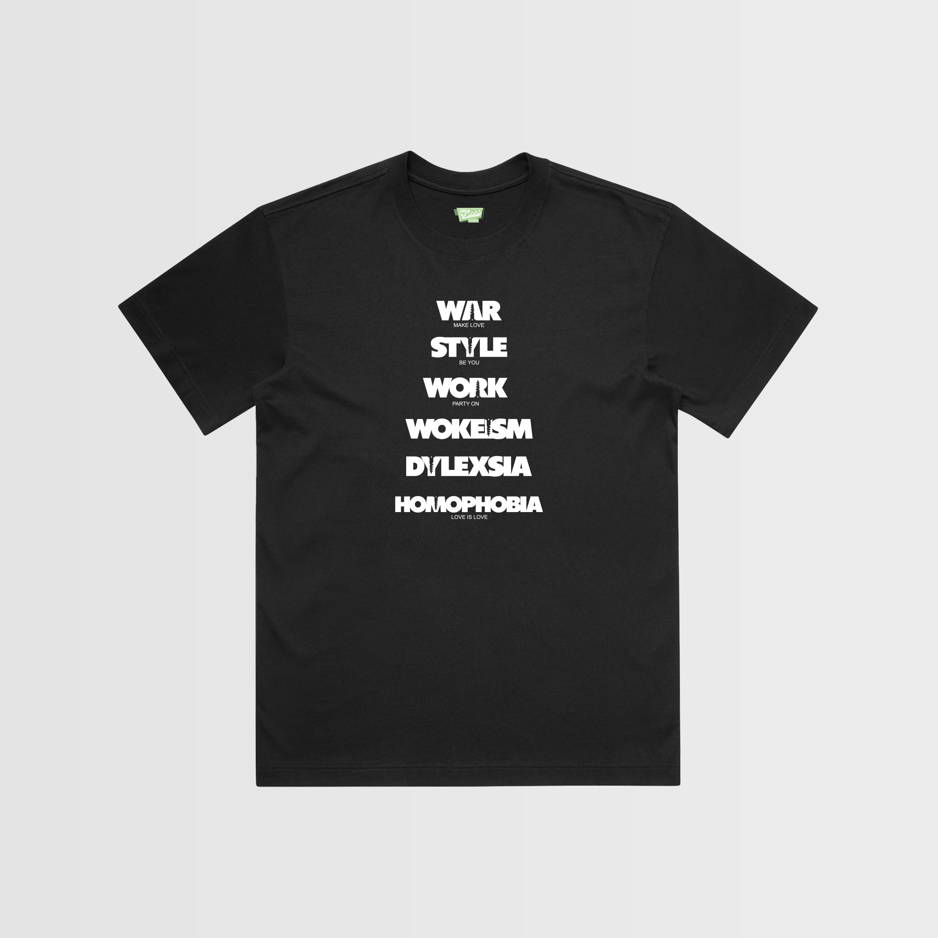 Bold Statement Graphic T-Shirt – Anti-War, Equality & Empowerment Tee